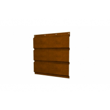 Софит металлический без перфорации 0,45 Print Elite с пленкой Honey Wood
