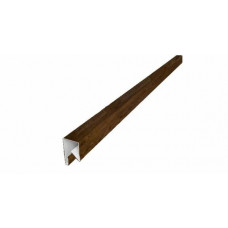 Планка П-образная заборная 17 ( Twin) 0,45 Print Elite Antique Wood