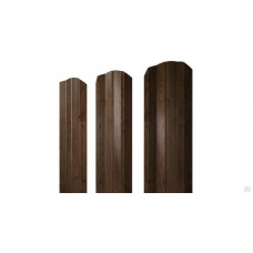 Штакетник П-образный B фигурный 0,45 Print Elite Antique Wood