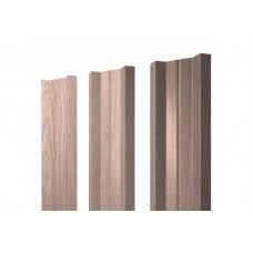 Штакетник Прямоугольный 0,45 Print Elite White Wood
