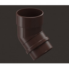 КОЛЕНО 45˚ PREMIUM, КАШТАН